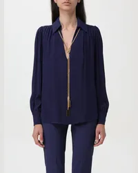 Elisabetta Franchi Hemdbluse Blau