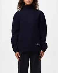 A.P.C. Pullover Blau