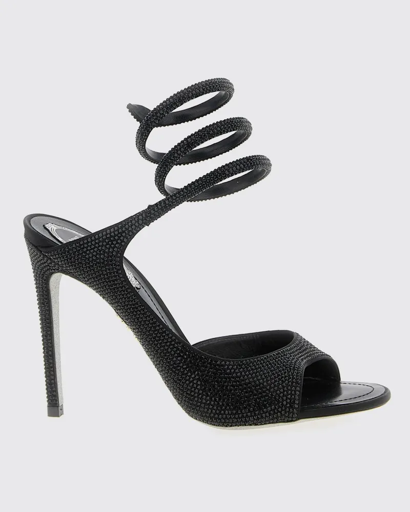 René Caovilla Flache sandalen damen Schwarz