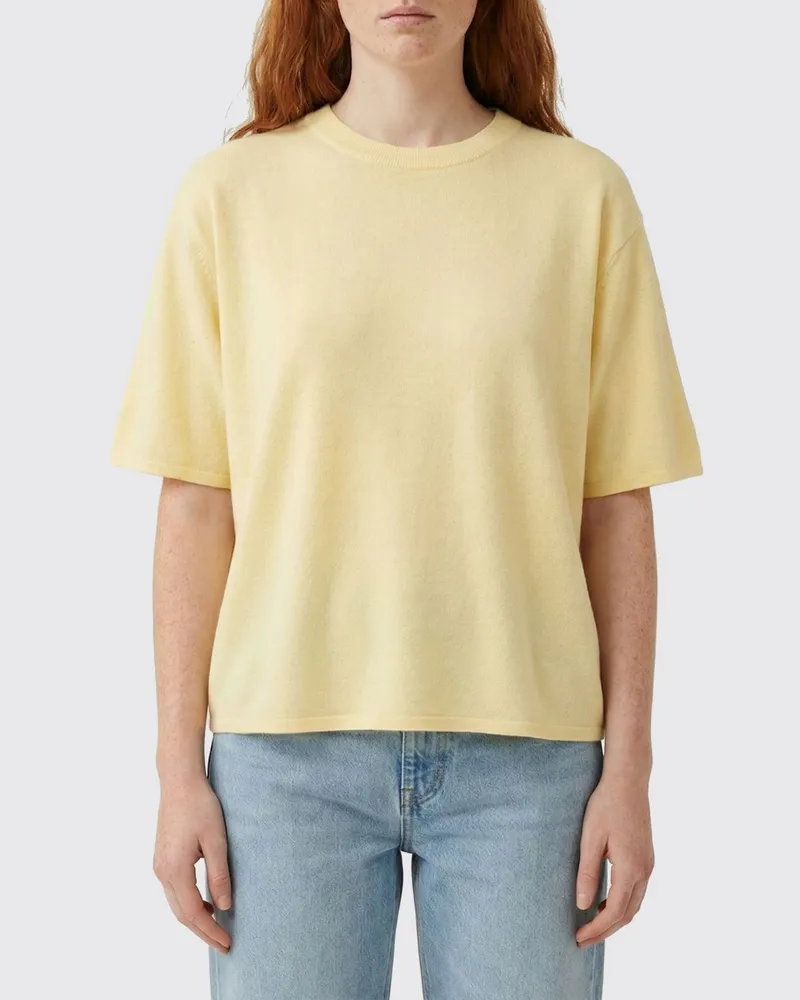 Lisa Yang T-shirt damen Gelb