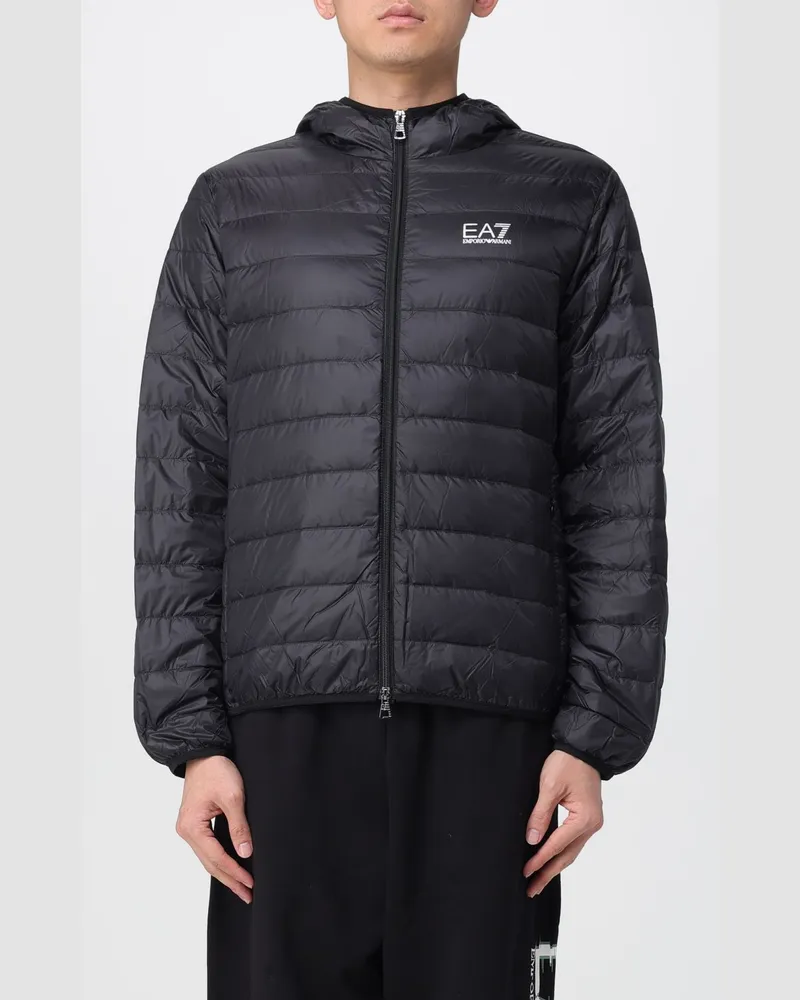EA7 Mantel herren Schwarz