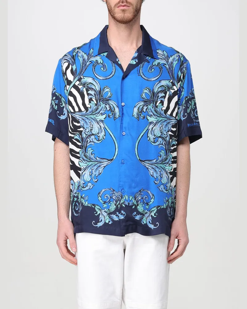 Versace Jeans Hemd herren Blau