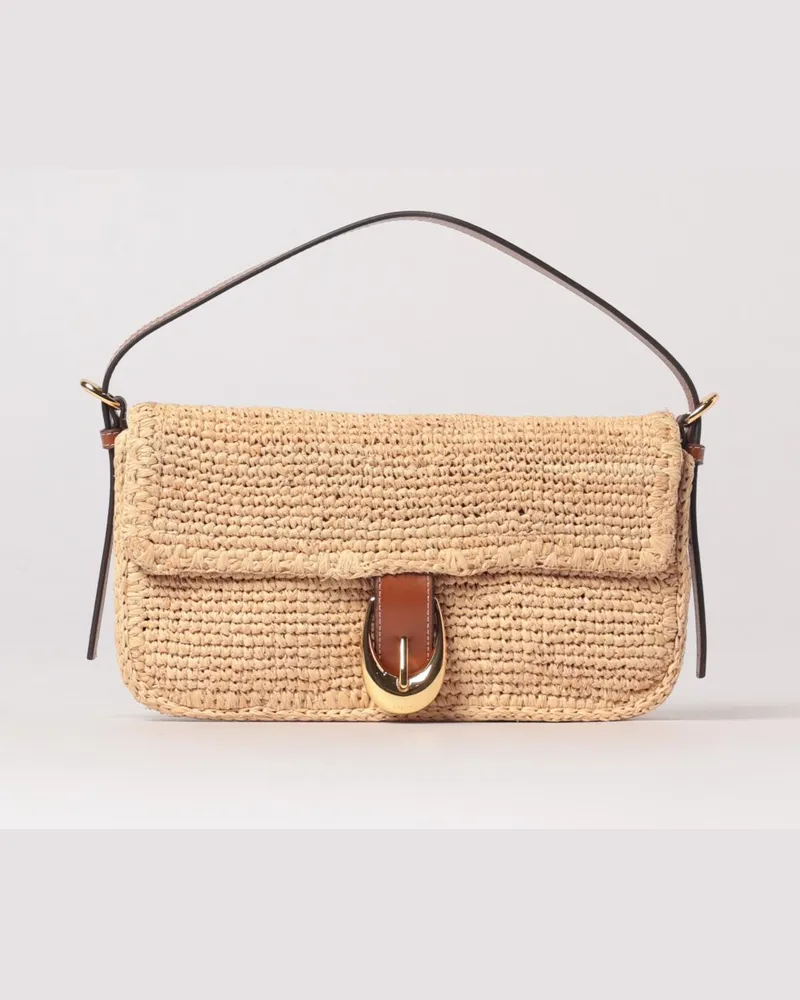 STAUD Schultertasche damen Natural