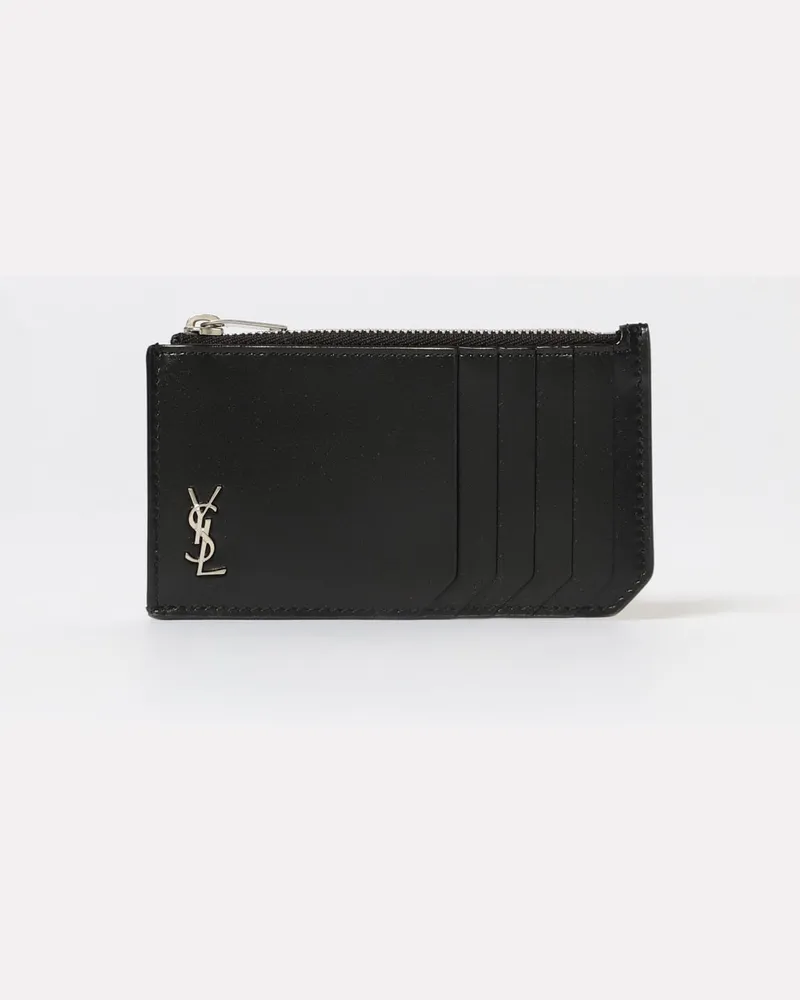 Saint Laurent Portmonnaie herren Schwarz