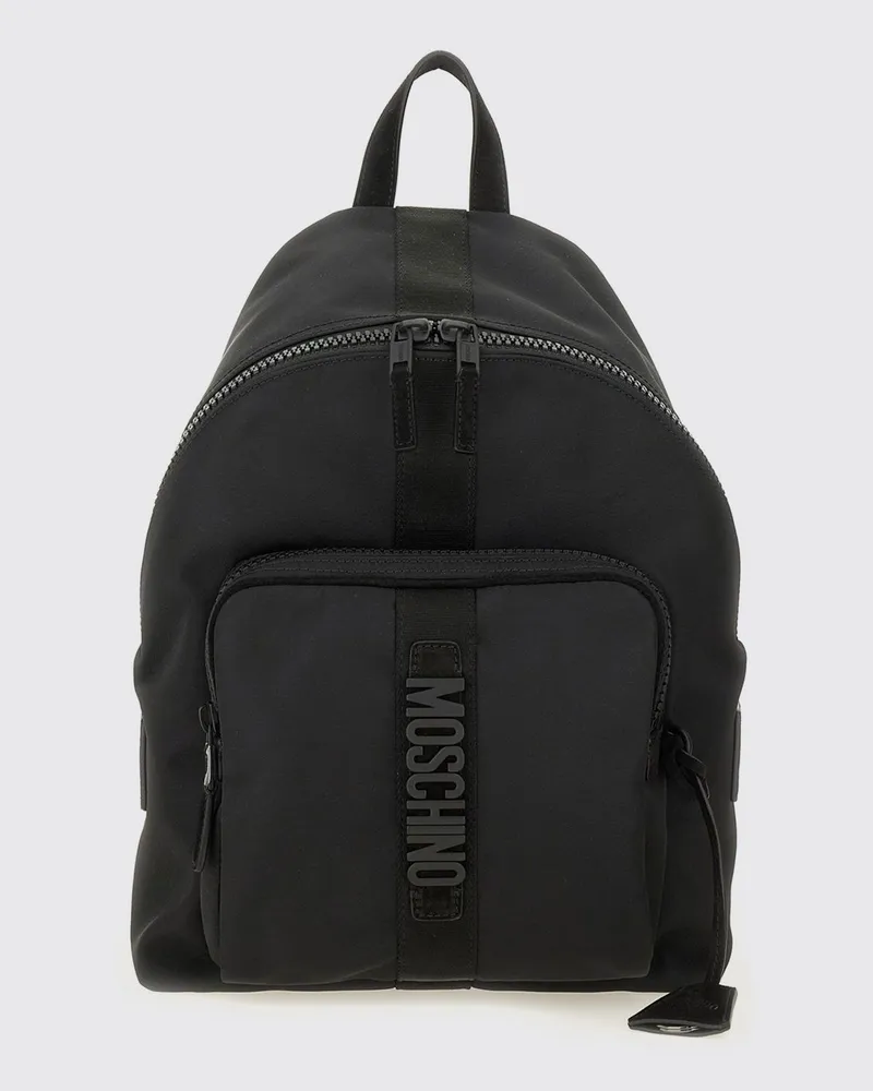 Moschino Rucksack herren Schwarz