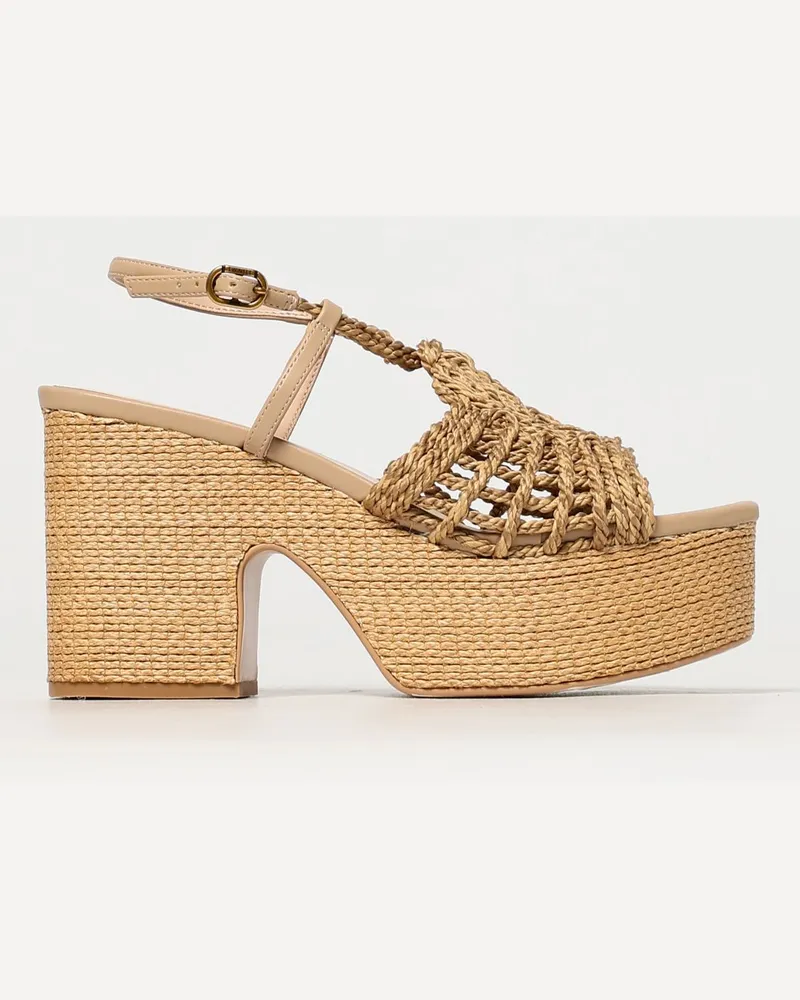 Twin-Set Flache sandalen damen Natural