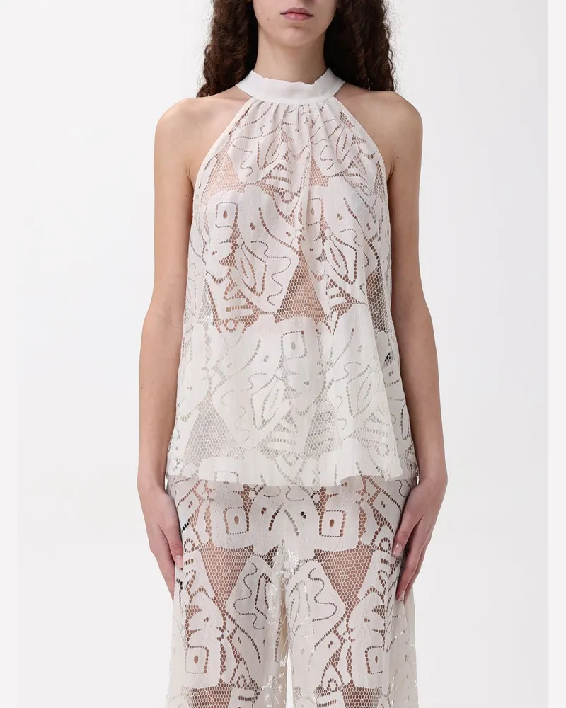 Hanita Top damen Cream