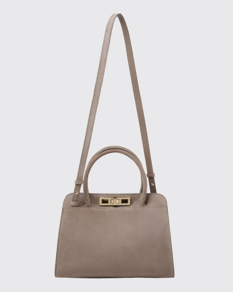 Fabiana Filippi Schultertasche damen Kaffee