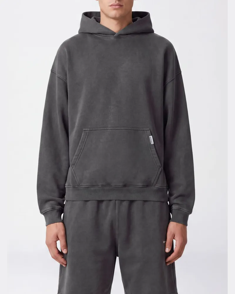 REPRESENT Relaxed Fit Hoodie aus Baumwolle von mit überschnittenen Schultern Braun