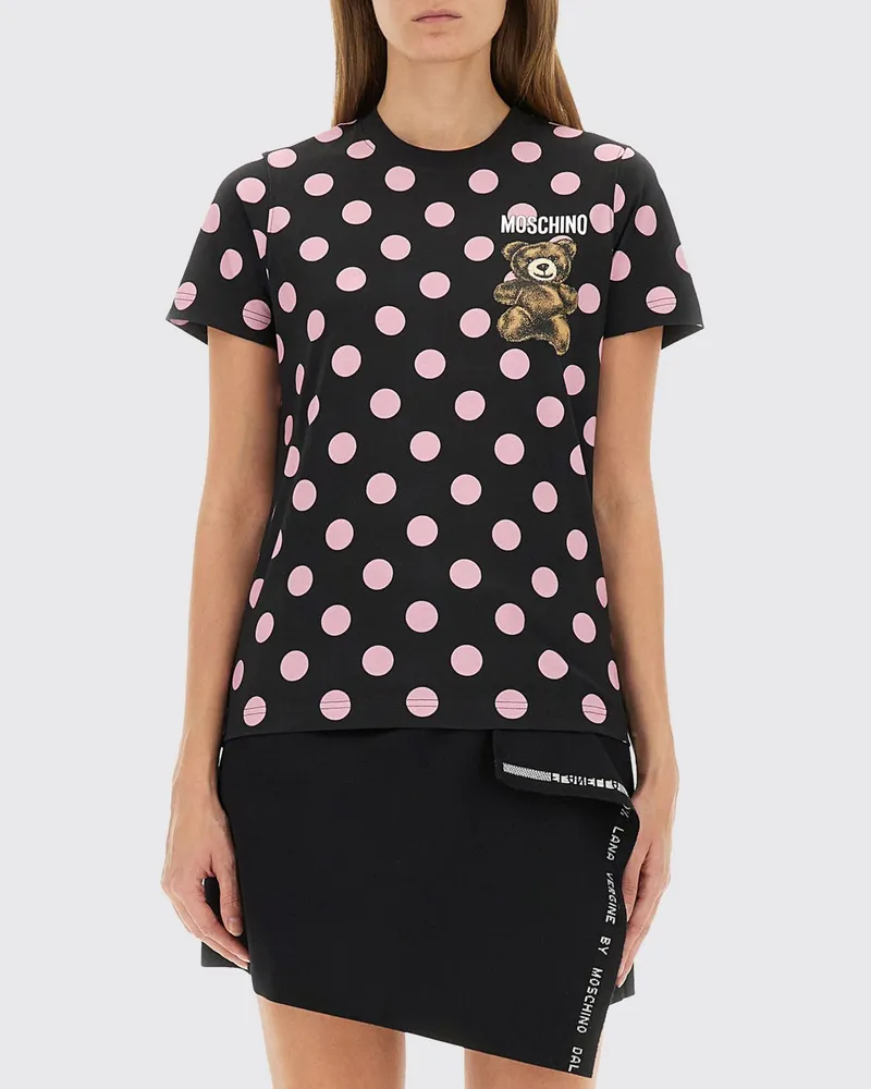 Moschino T-shirt damen Schwarz