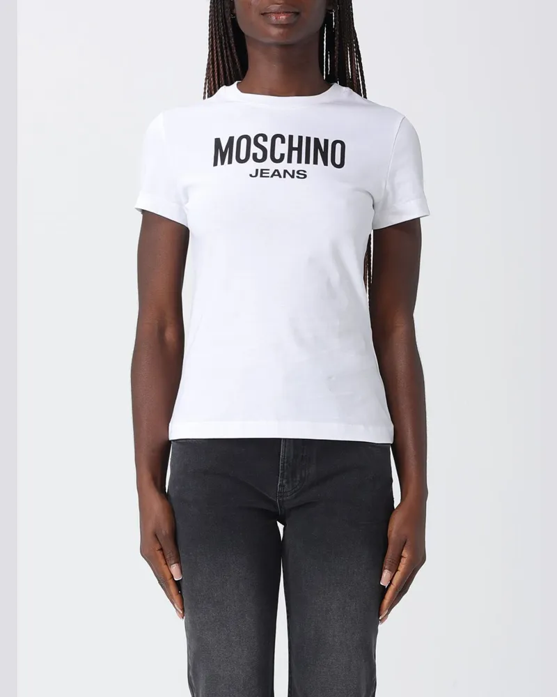Moschino T-shirt damen Weiß
