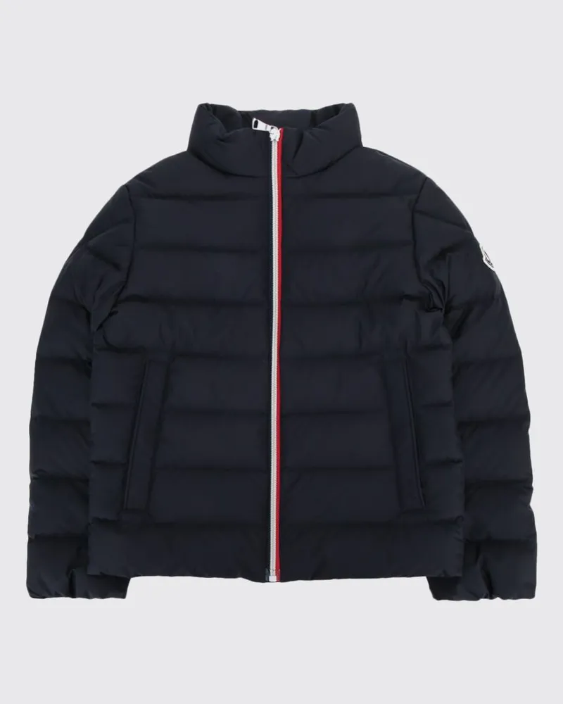 Moncler Gesteppte Daunenjacke Serapio für Jungen aus recyceltem Polyester Navy