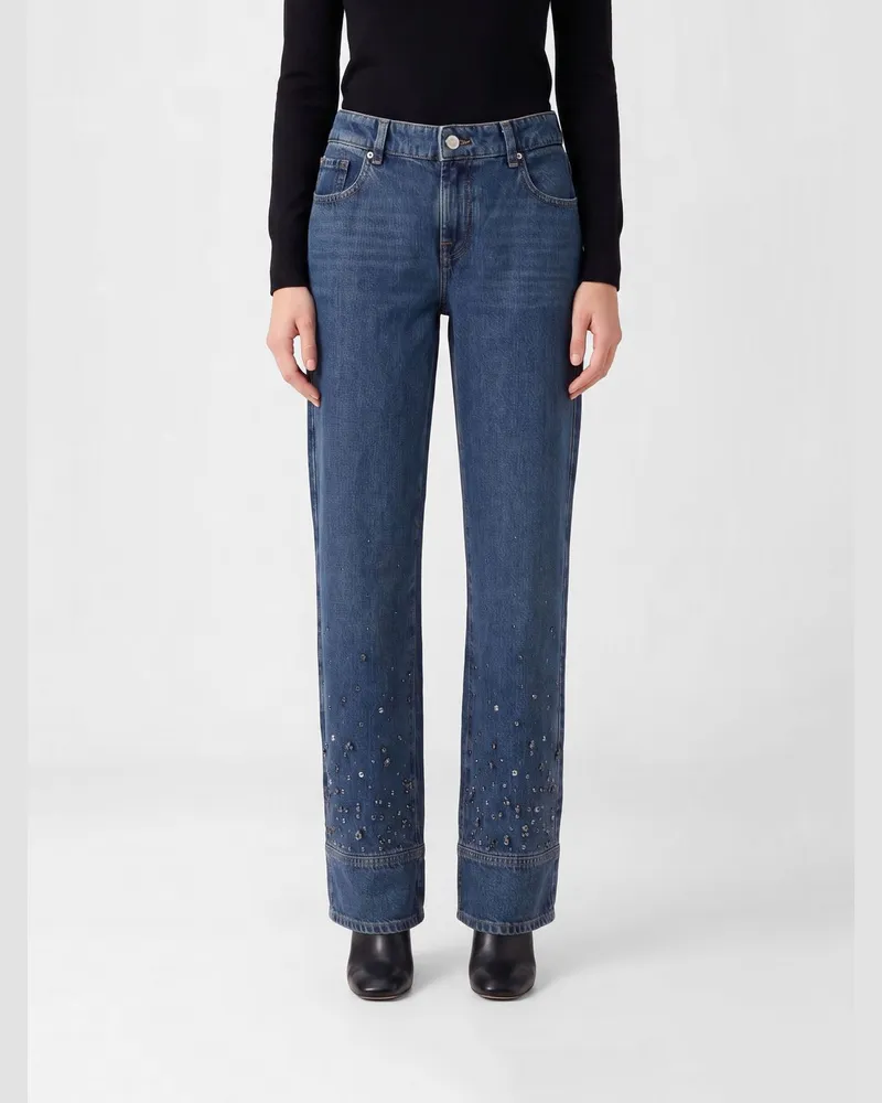 7 for all mankind Jeans damen Blau