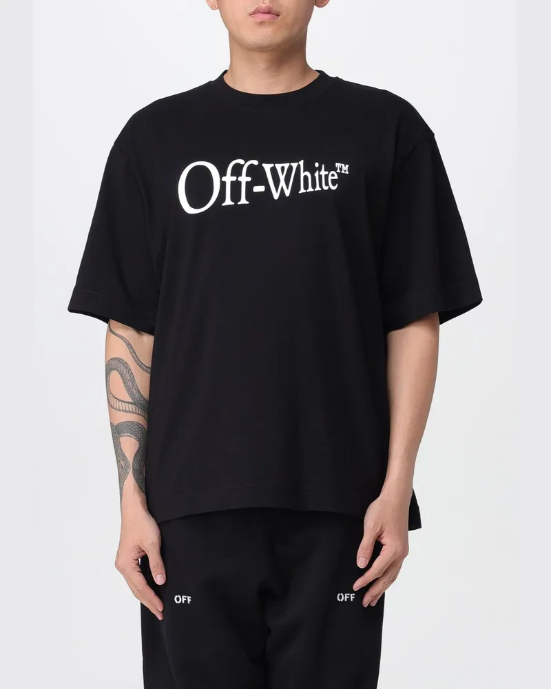 OFF-WHITE T-shirt herren Schwarz