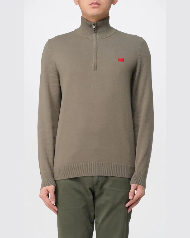 HUGO BOSS Pullover herren Grün