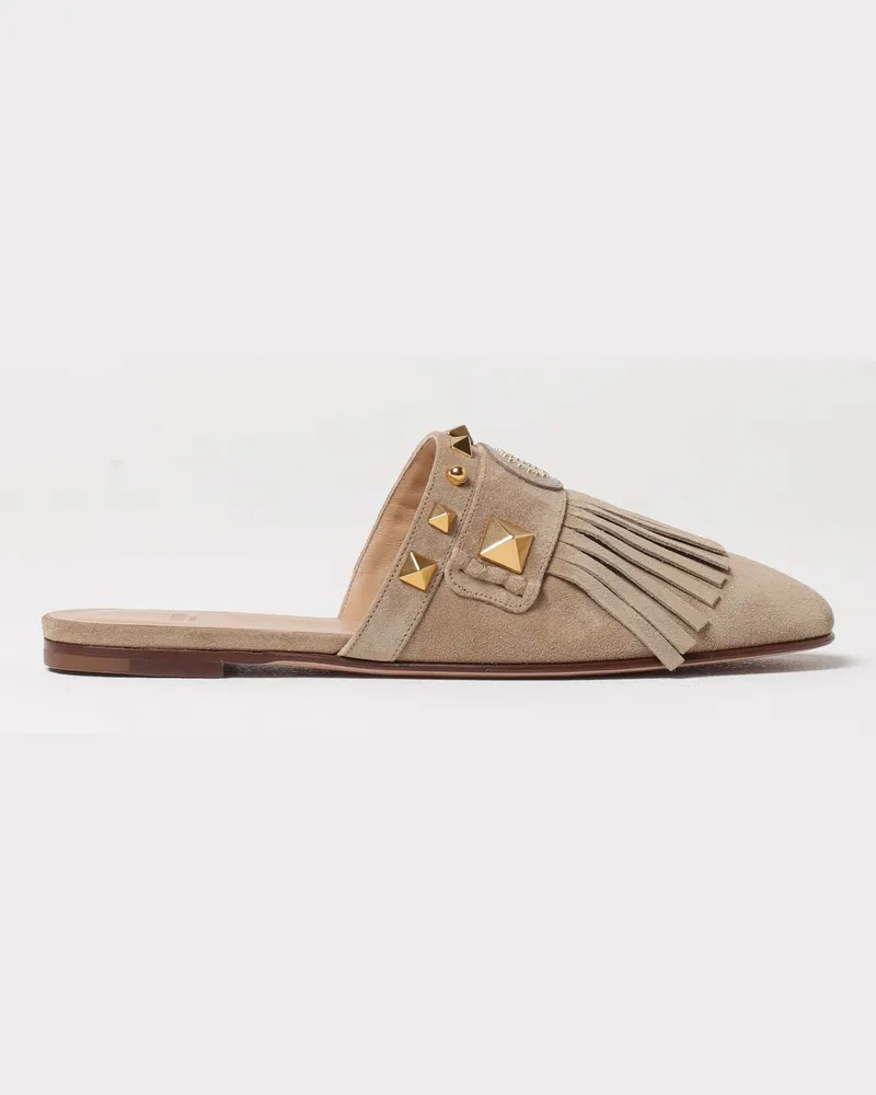 Valentino Garavani Flache sandalen damen Beige