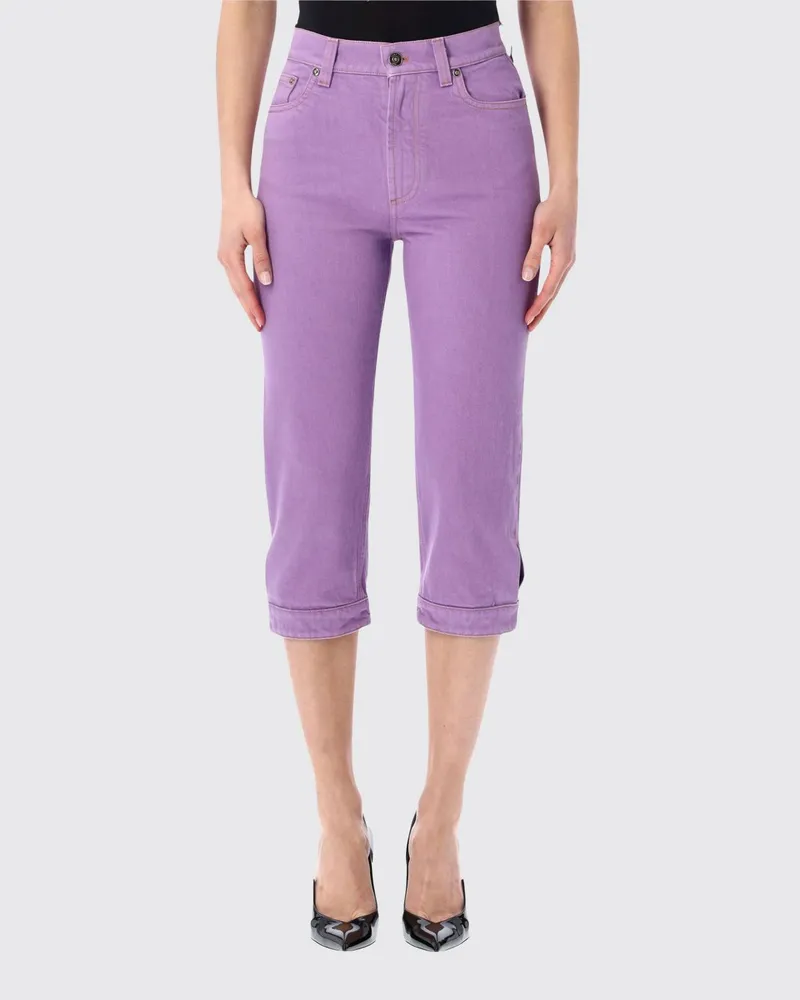 Versace Hose damen Lila