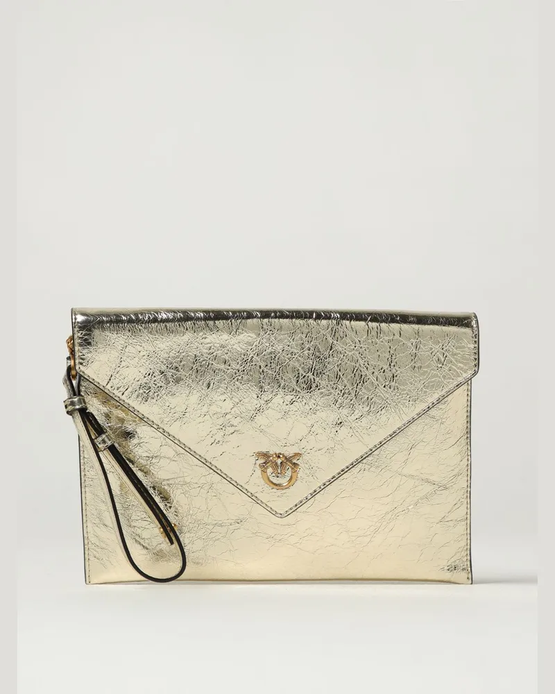 Pinko Schultertasche damen Gold