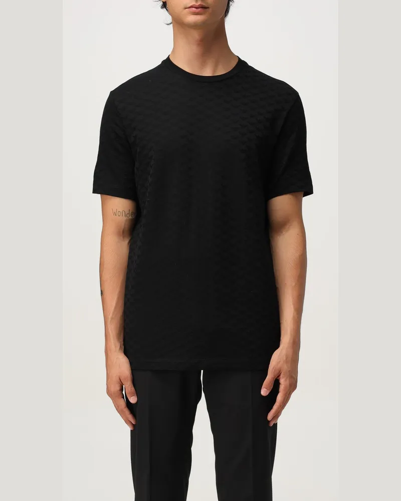Emporio Armani T-shirt herren Schwarz