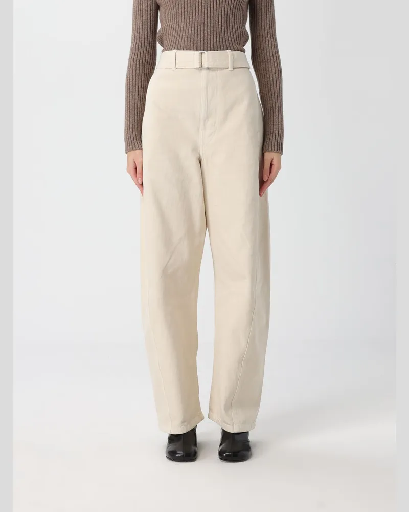 Christophe Lemaire Hose damen Beige