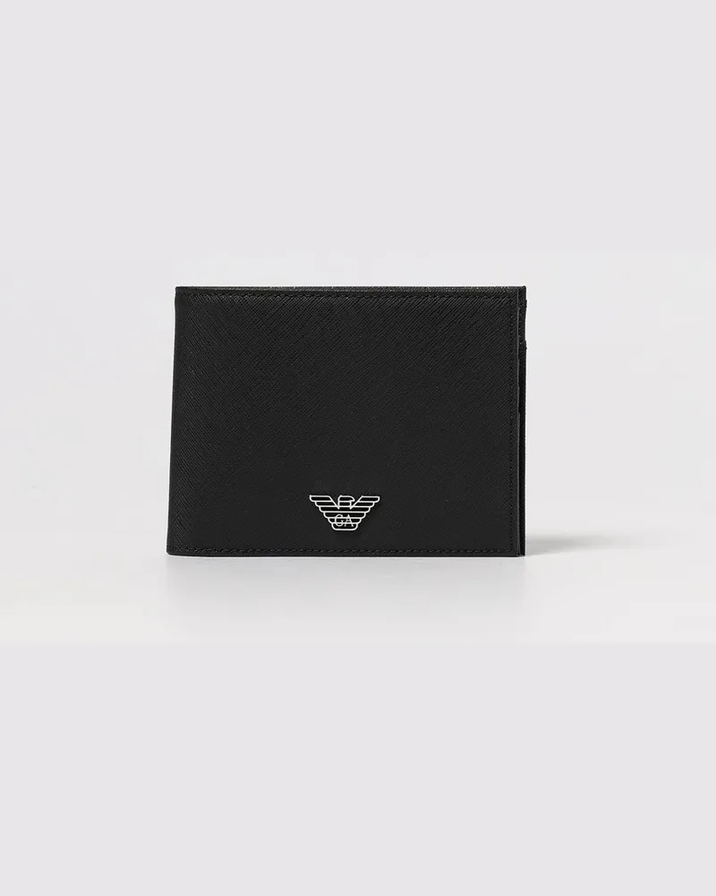 Emporio Armani Portmonnaie herren Schwarz
