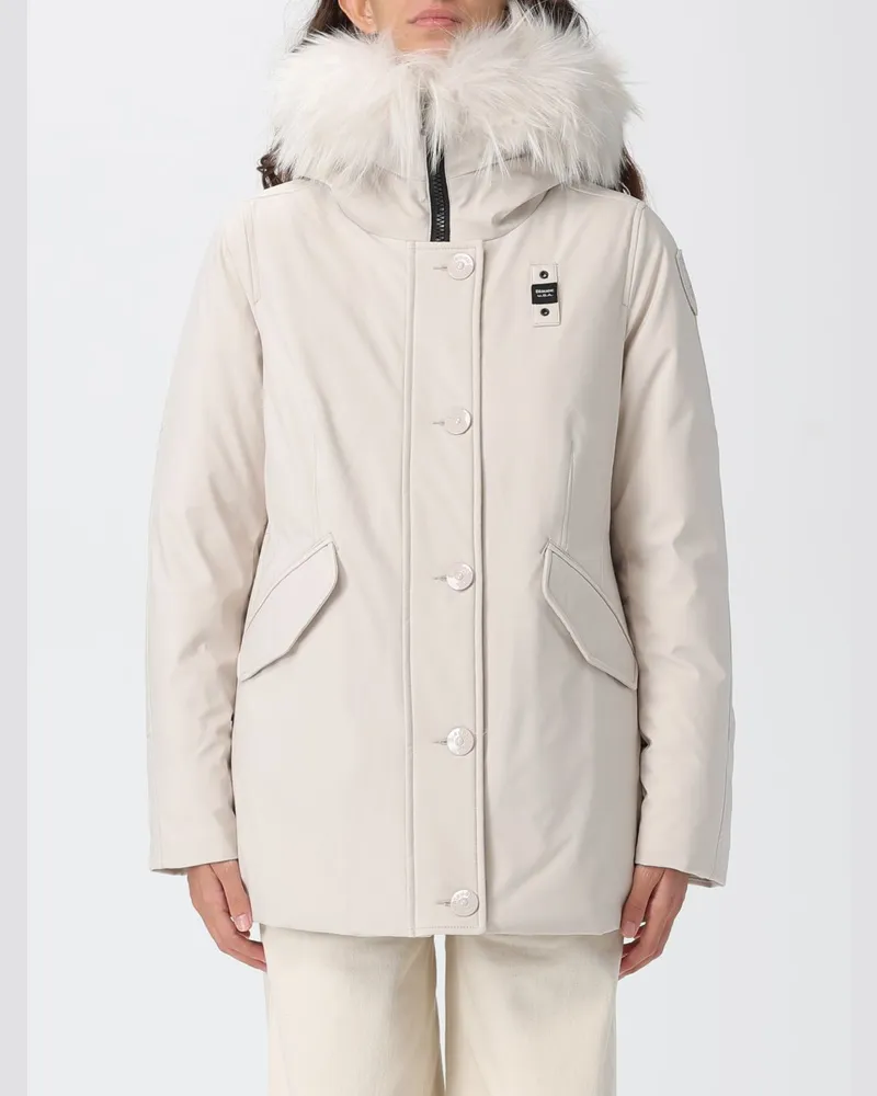 Blauer Jacke damen Grau