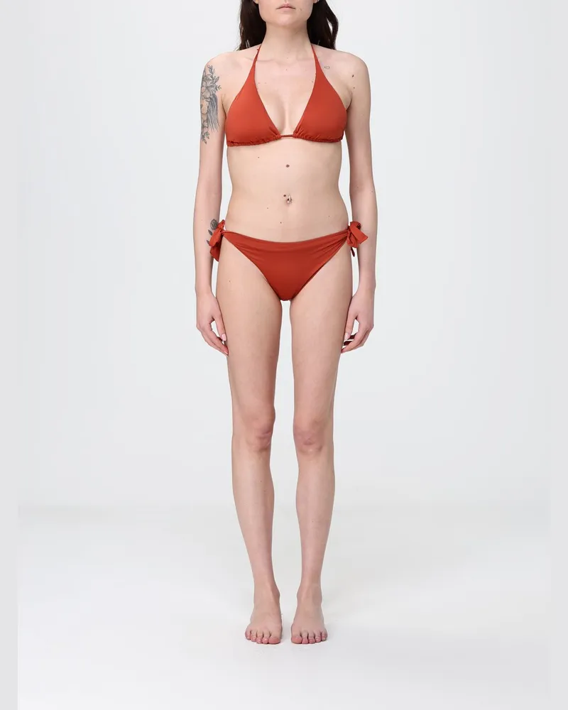 Max Mara Bikini-Badeanzug Korall