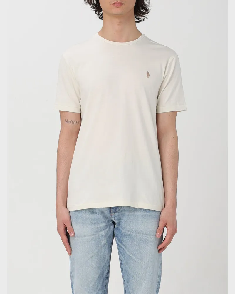 Ralph Lauren T-shirt herren Ecru