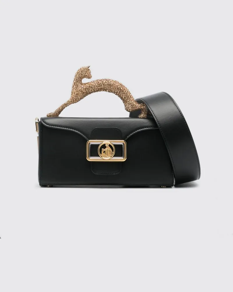 Lanvin Schultertasche Schwarz