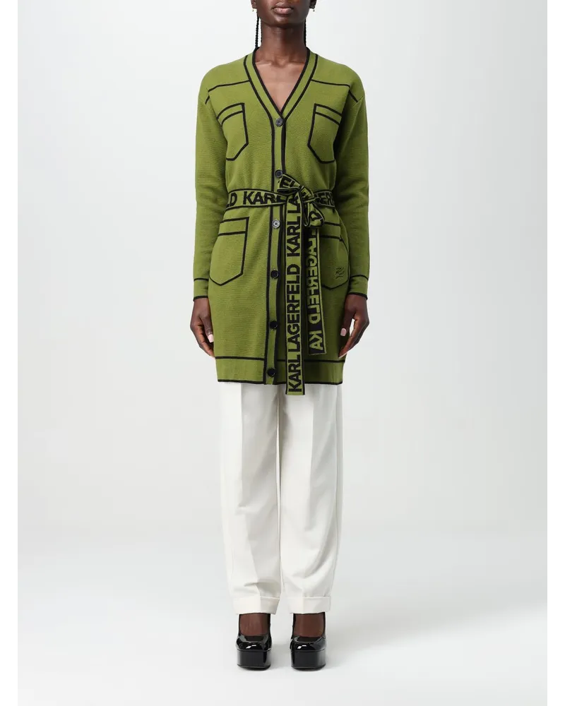 Karl Lagerfeld Strickjacke damen Grün