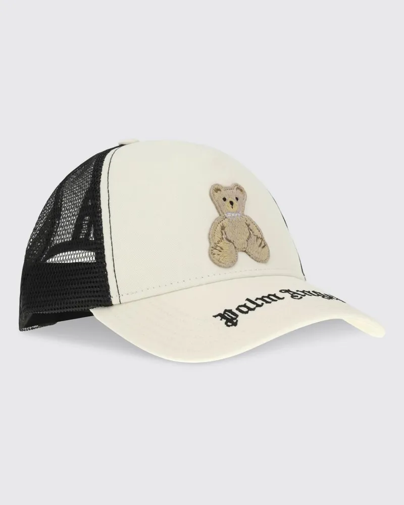 Palm Angels Teddy Hut aus Baumwolle und Mesh-Nylon Kakao