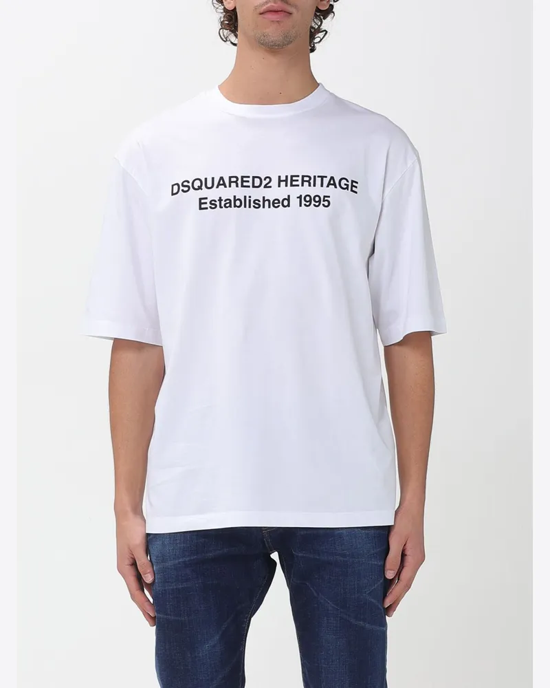 Dsquared2 T-shirt herren Weiß