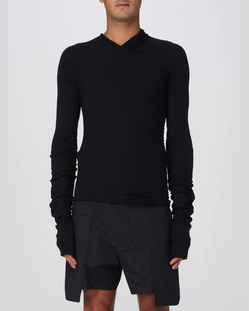 Rick Owens T-shirt herren Schwarz