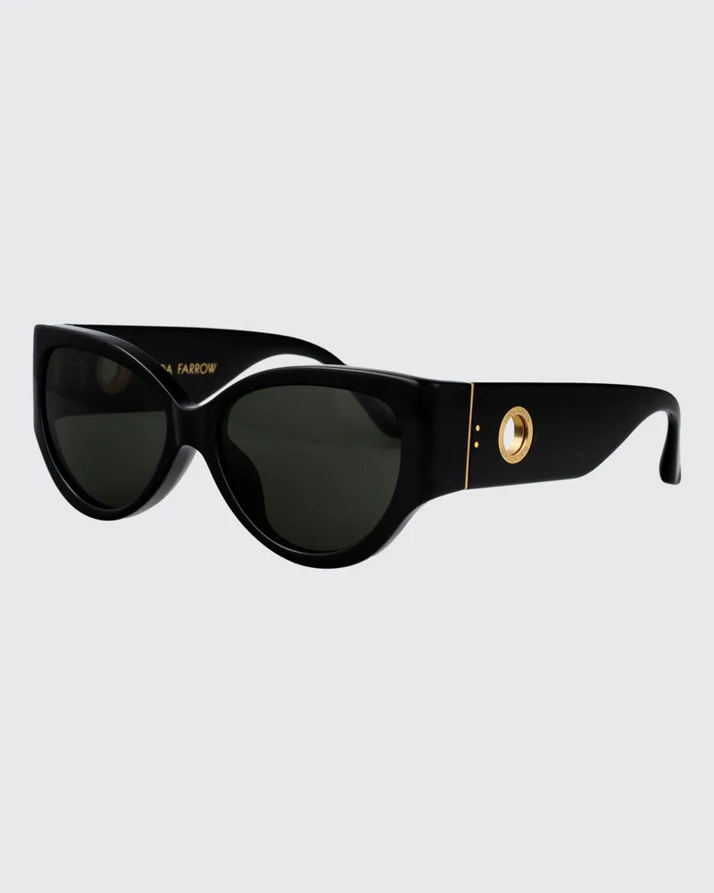 Linda Farrow Sonnenbrille damen Schwarz