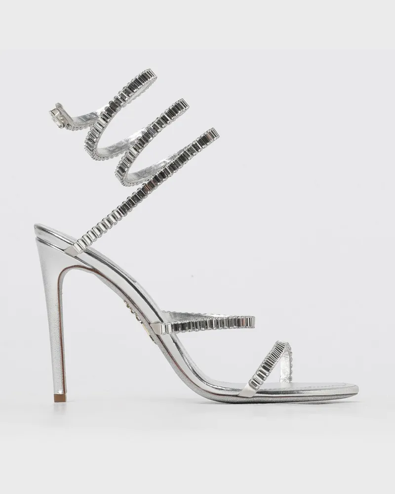 René Caovilla Schuhe damen Silber