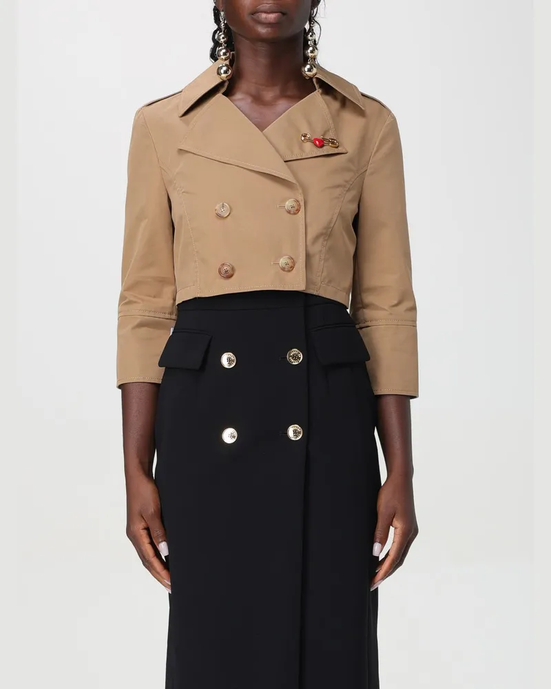Moschino Jacke damen Braun