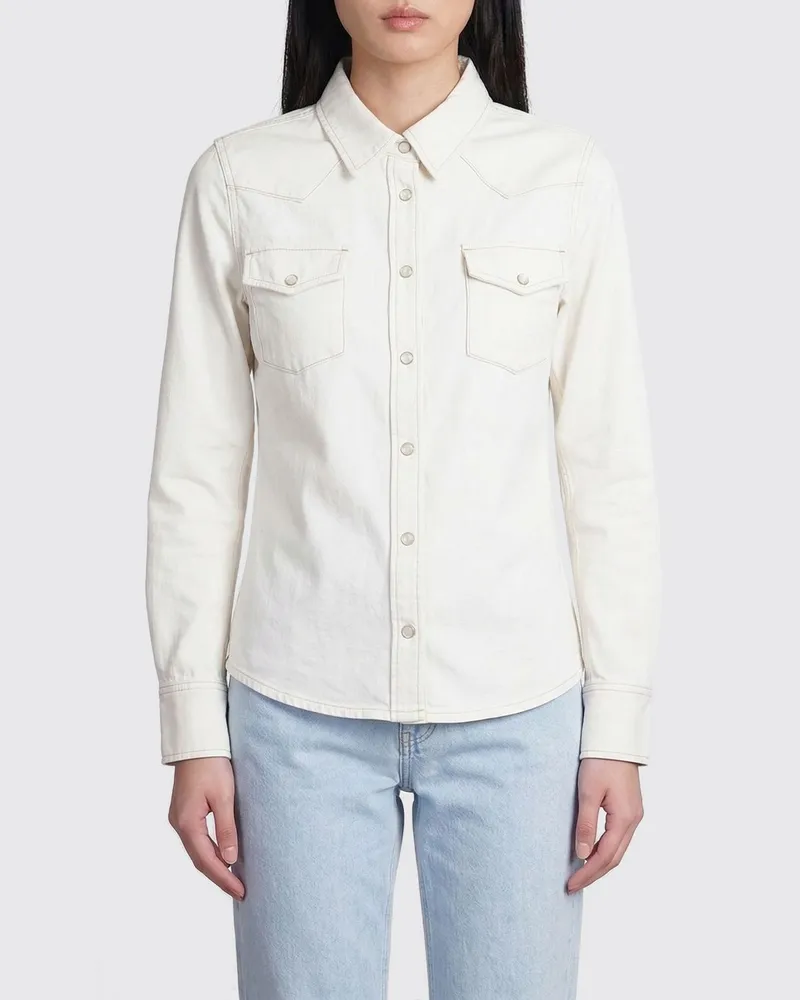 Frame Denim Hemdbluse damen Weiß