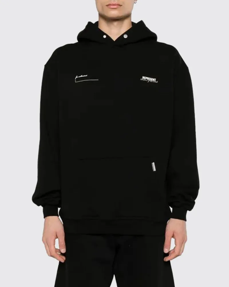 REPRESENT Sweatshirt herren Schwarz