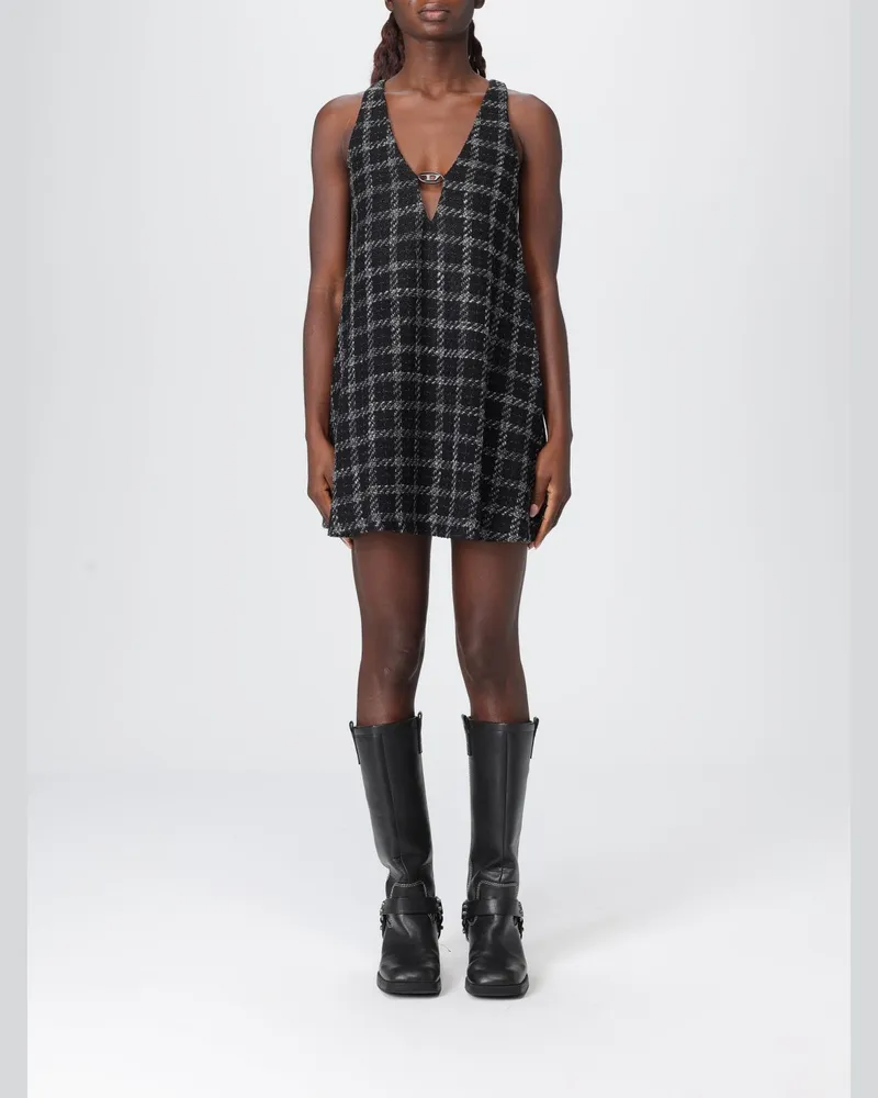 Diesel Kleider damen Schwarz