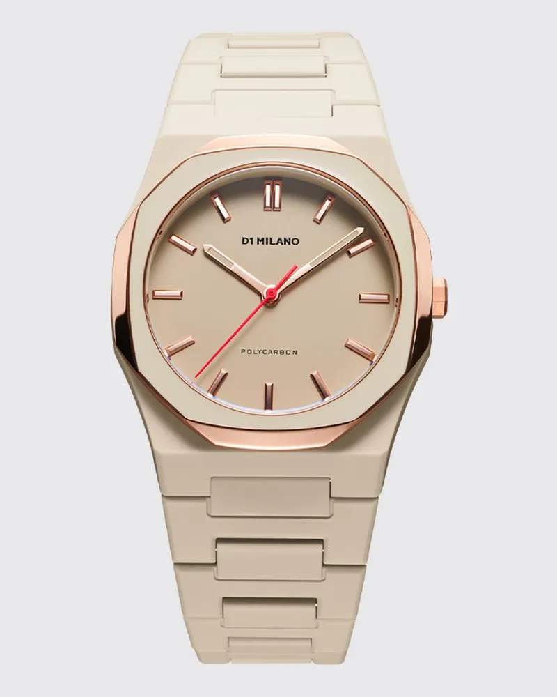 D1 Milano Uhr damen Beige