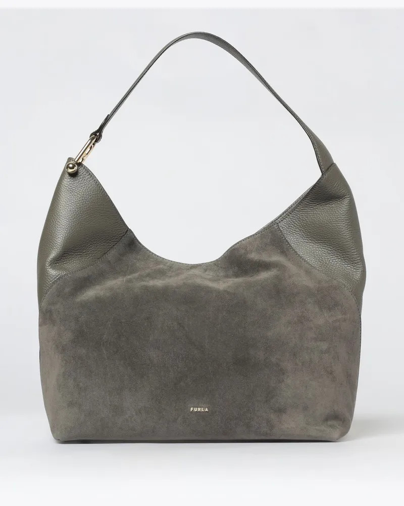 Furla Schultertasche damen Braun