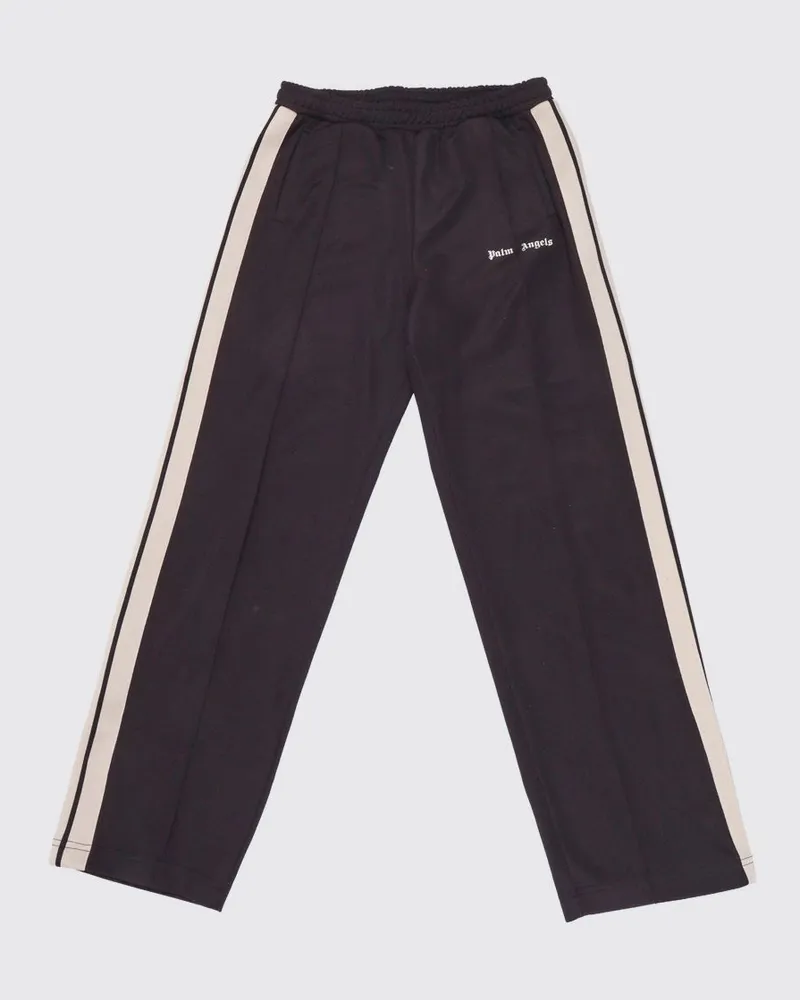 Palm Angels Jogging-Leggings aus technischem Stretch-Stoff mit Kordelzug für Jungen Schwarz