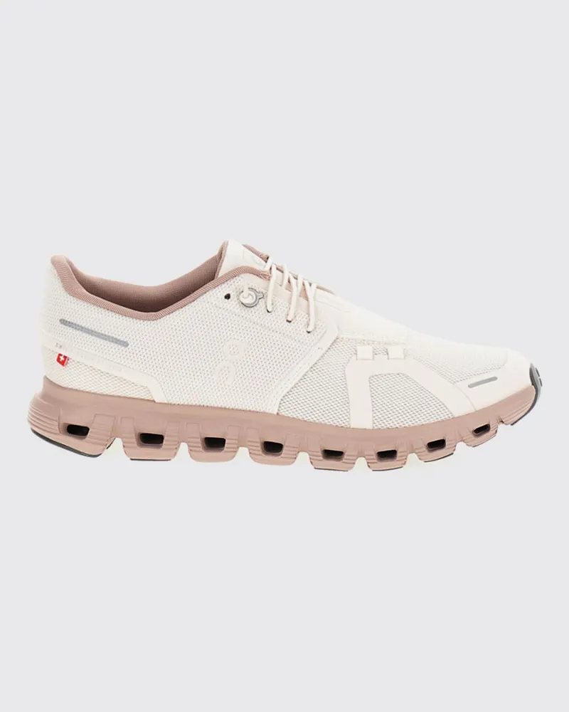 ON Cloud Slip-On-Sneakers aus recyceltem technischem Mesh mit elastischen Schnürsenkeln Pink