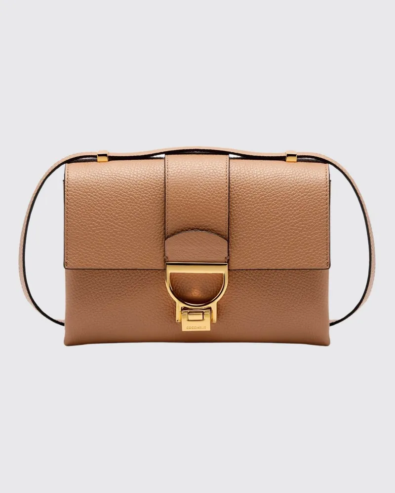 Coccinelle Schultertasche damen Camel