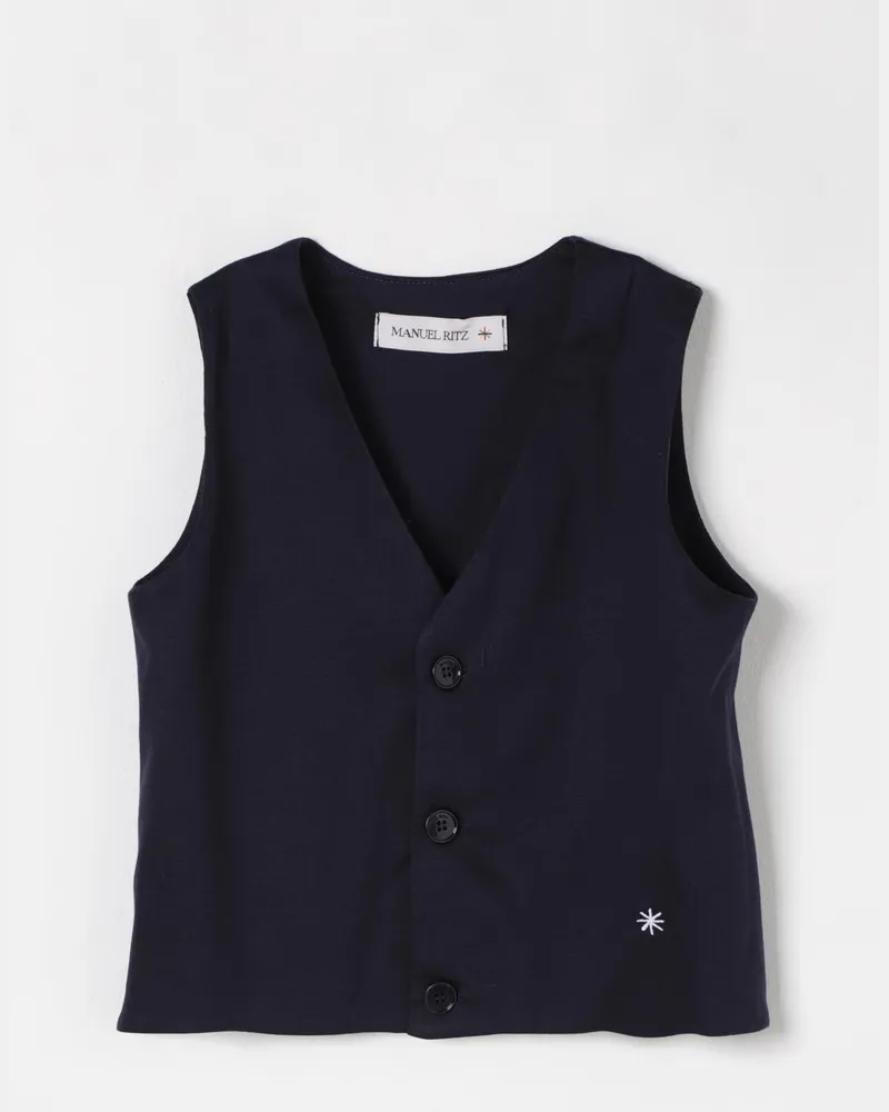 Manuel Ritz Gilet kinder Blau
