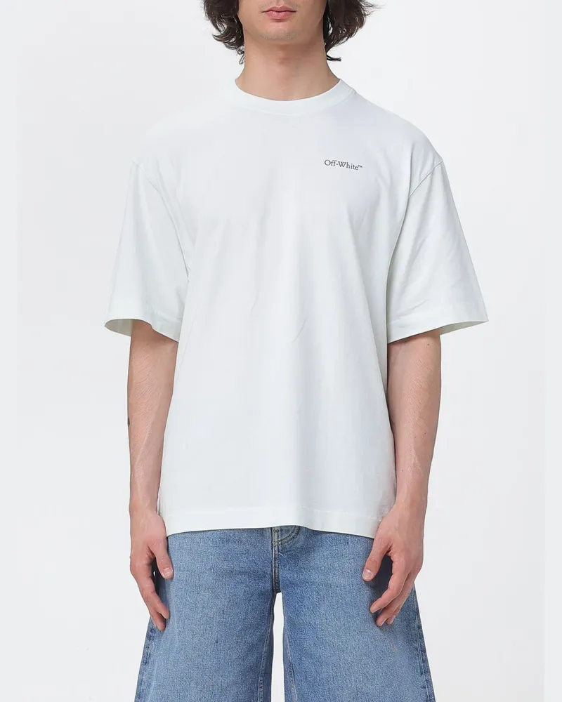 OFF-WHITE T-shirt herren Weiss
