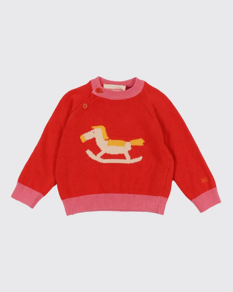 BOBO CHOSES Pullover kinder Rot