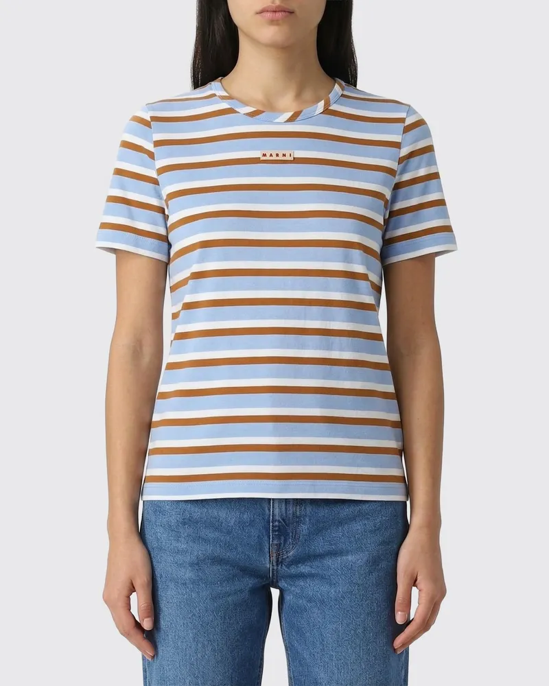 Marni T-shirt damen Blau