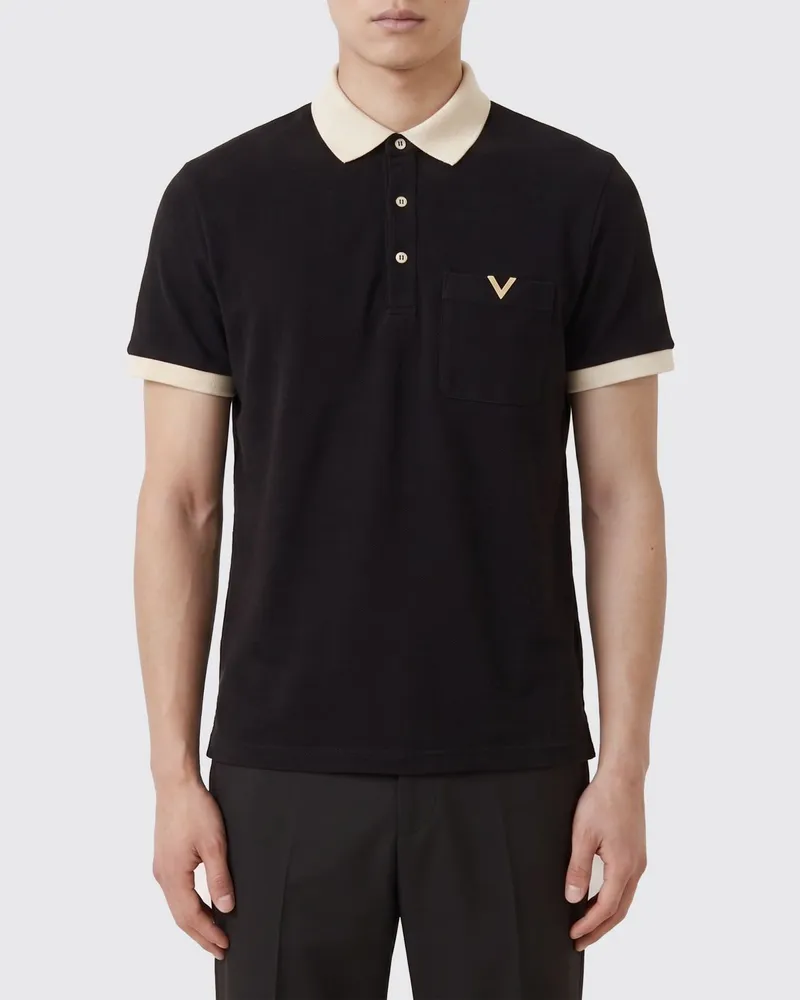 Valentino Garavani Polo herren Schwarz