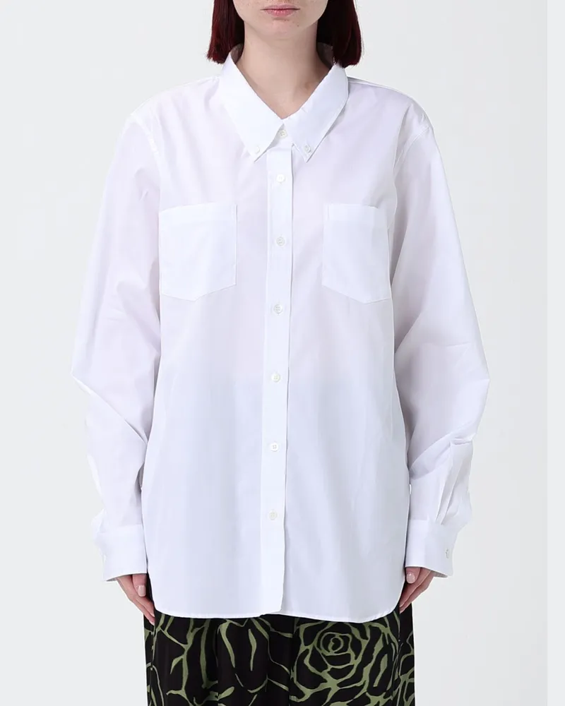 Dries van Noten Hemdbluse damen Weiß